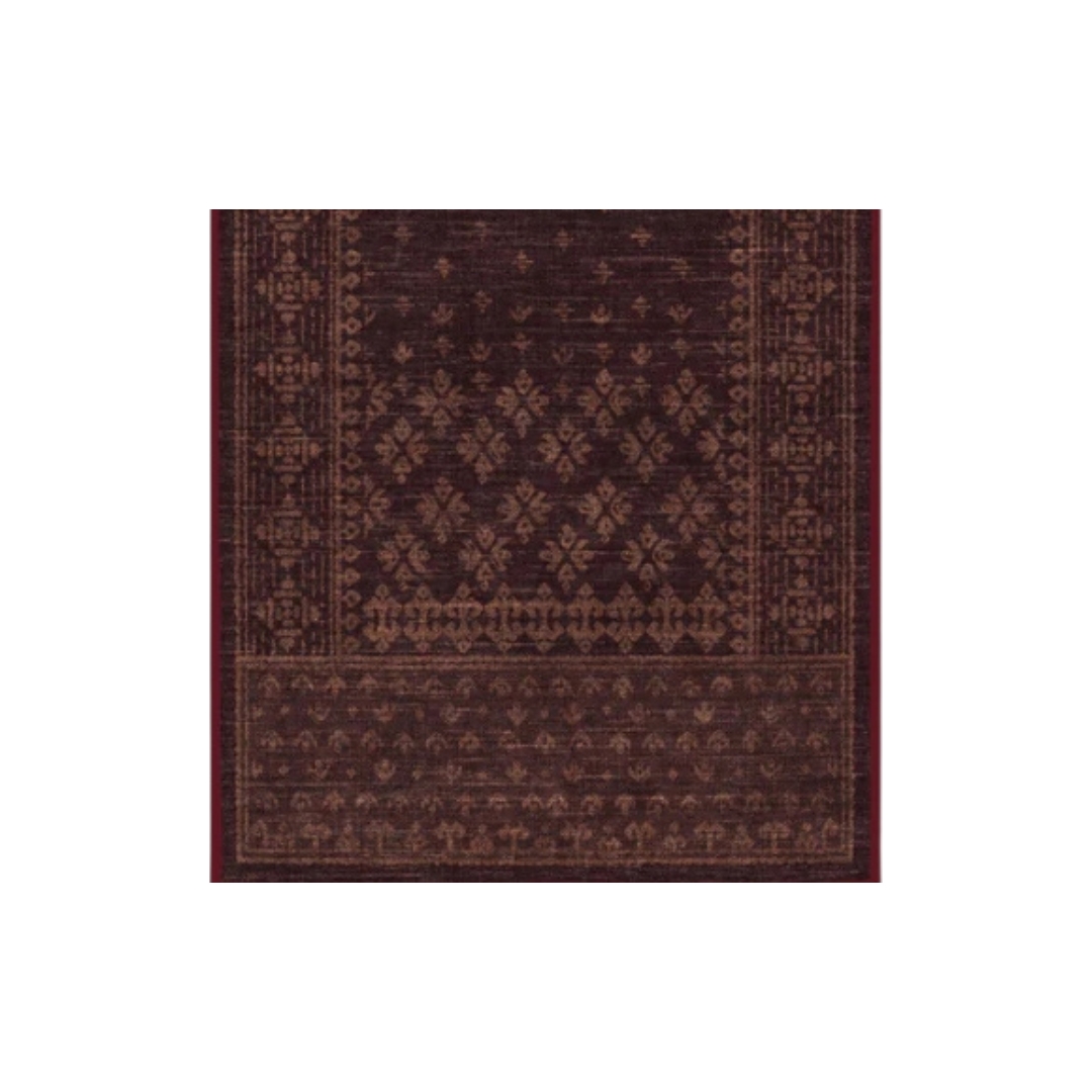 Fernanda Burgundy Flatwoven Rug by Ruggable